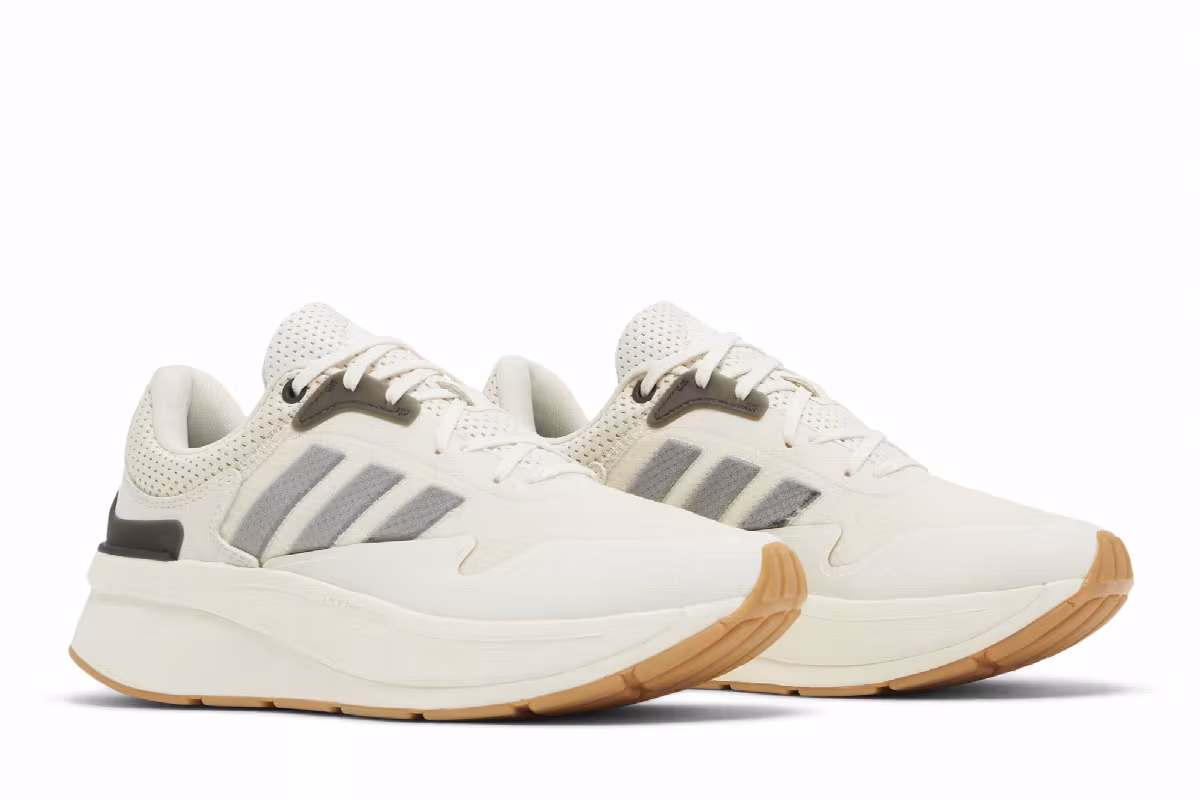 Adidas Women's ZNCHILL White Black Gum, view 9
