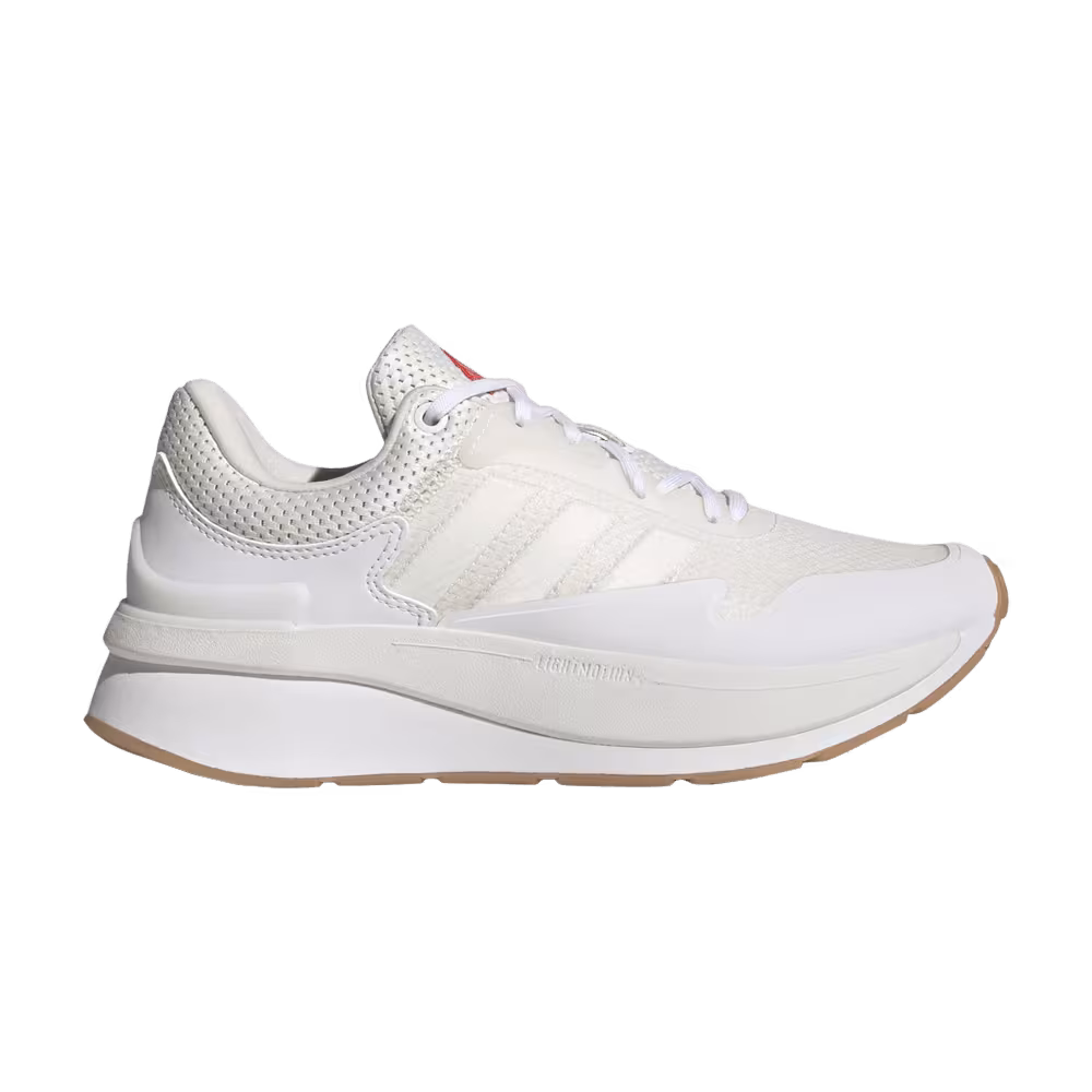 Adidas Women's ZNCHILL White Bright Red Gum