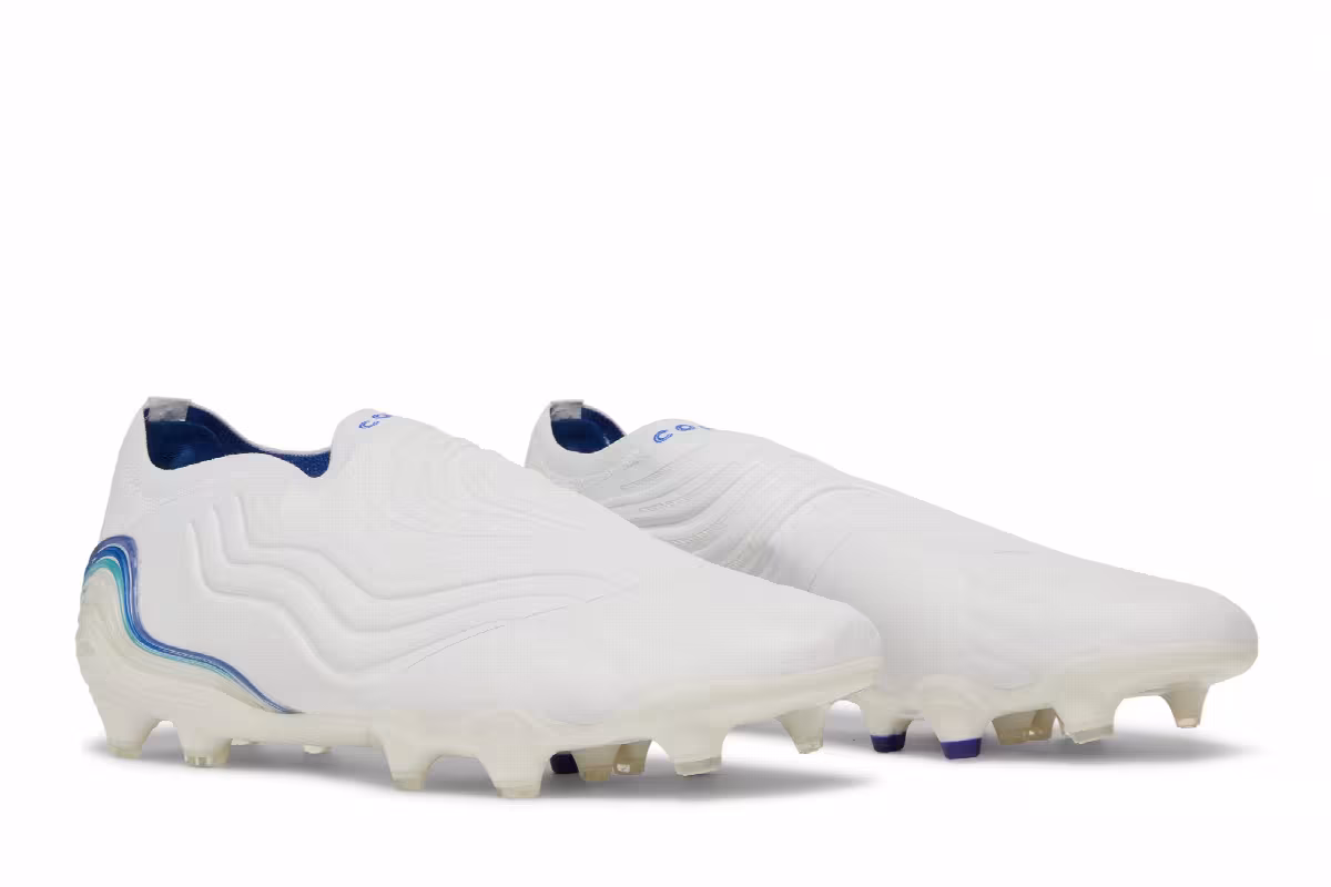 Adidas Copa Sense+ FG White Legacy Indigo, view 9