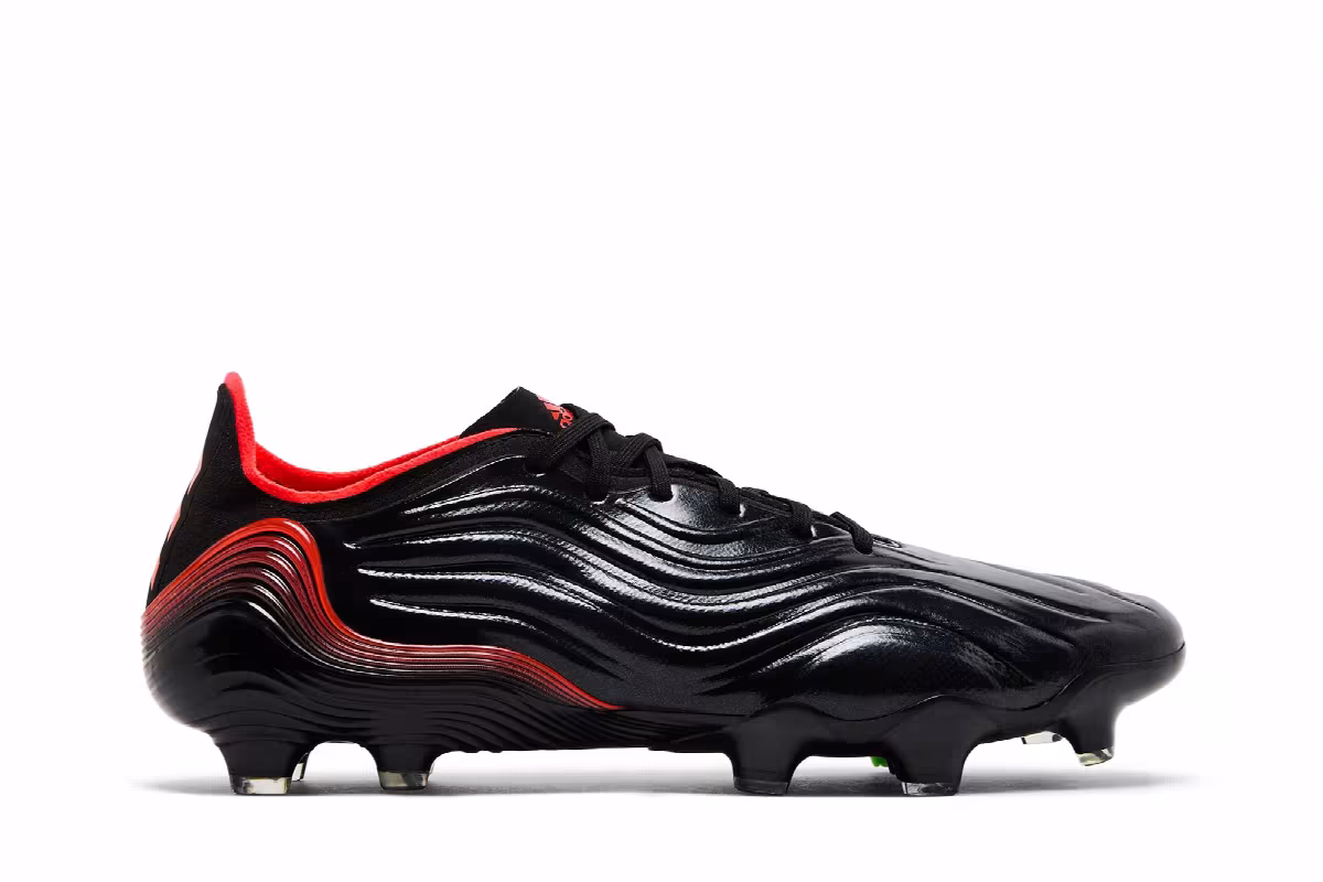 adidas Copa Sense+ FG Black Solar Red, view 2