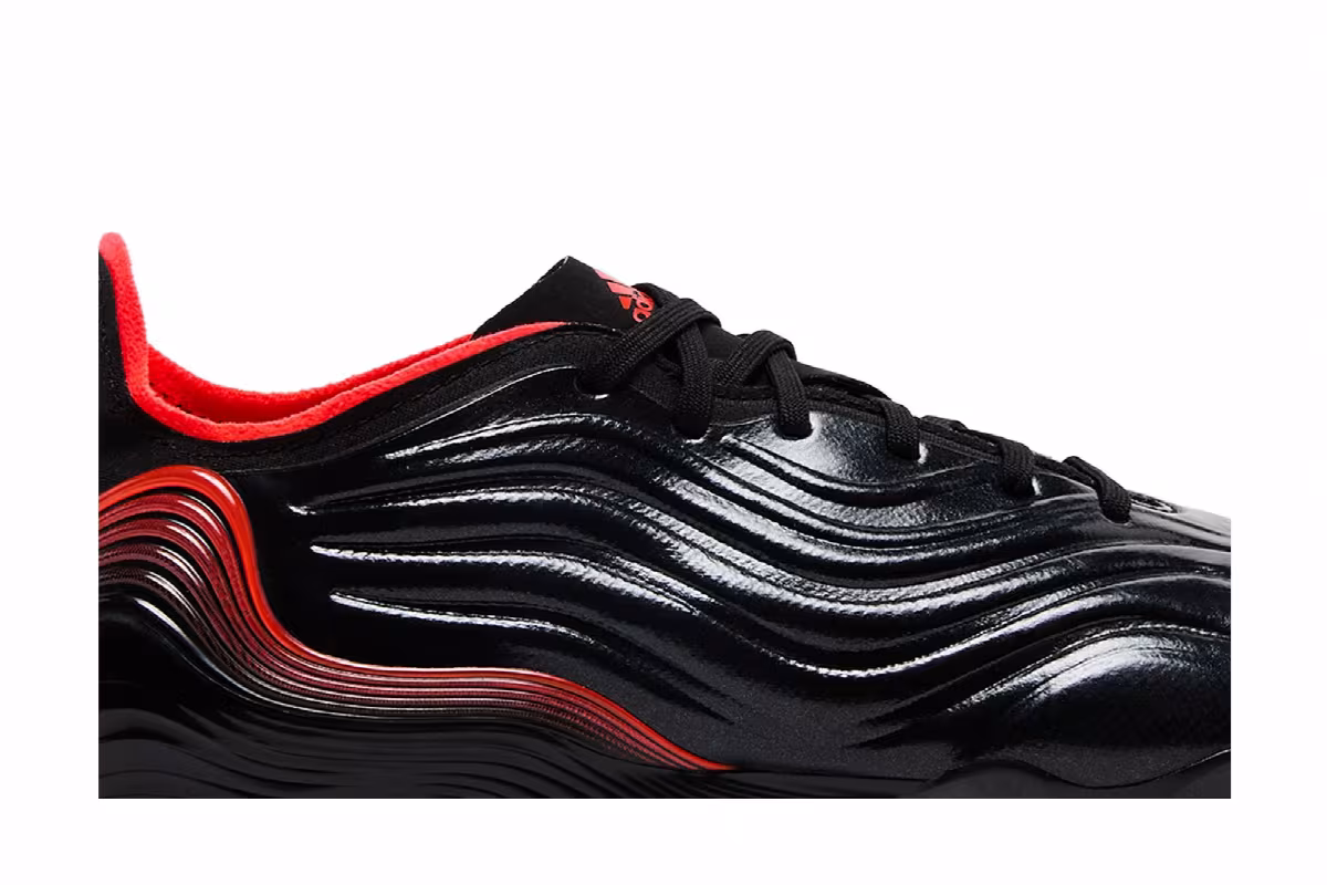 adidas Copa Sense+ FG Black Solar Red, view 3
