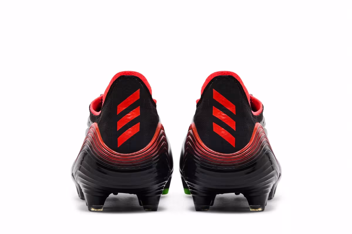 adidas Copa Sense+ FG Black Solar Red, view 7