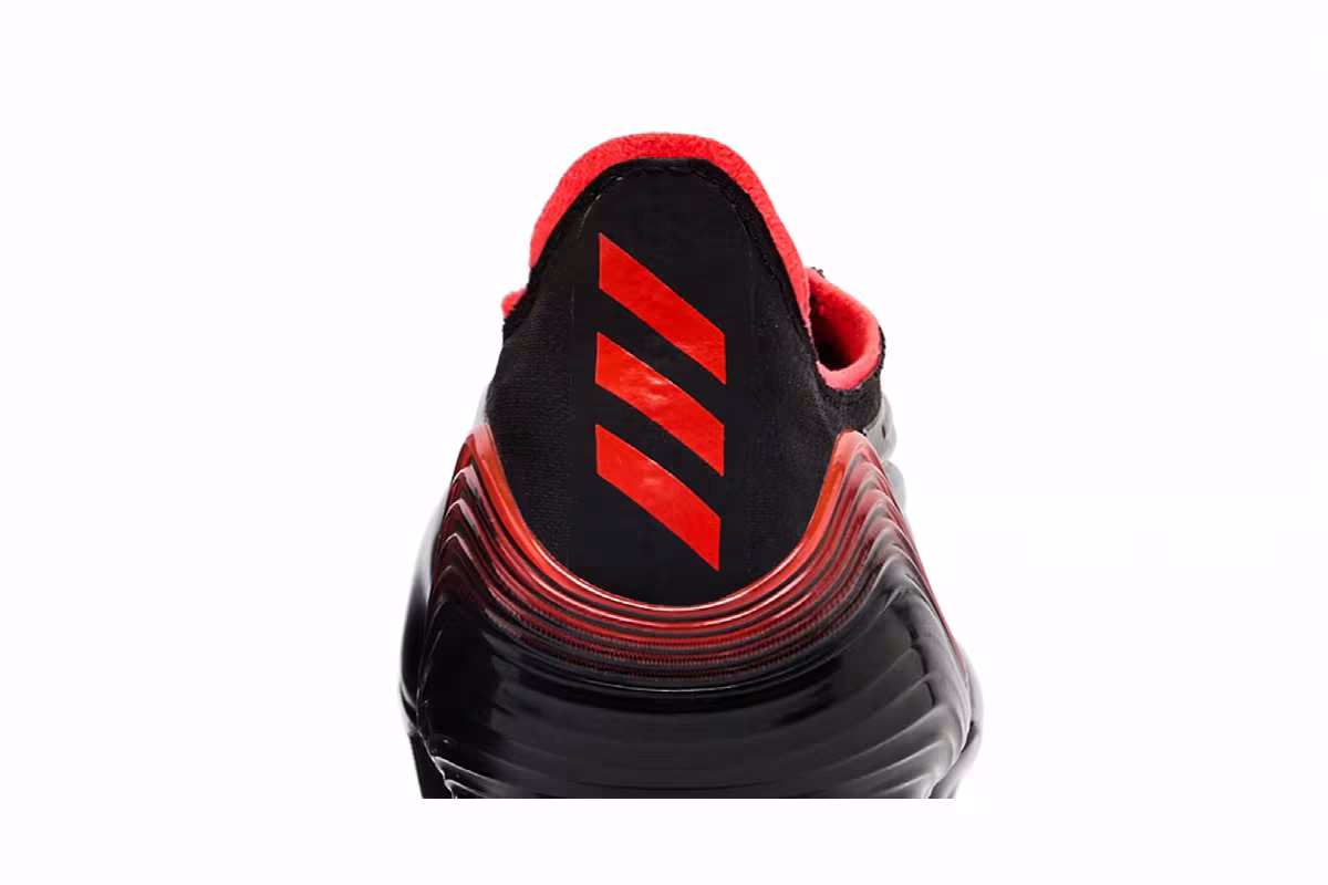adidas Copa Sense+ FG Black Solar Red, view 8