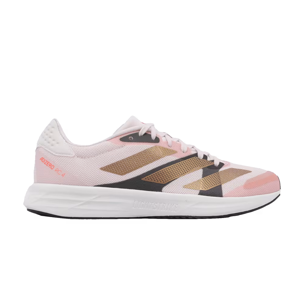 Adidas Women's Adizero RC 4 Almost Pink Copper Metallic