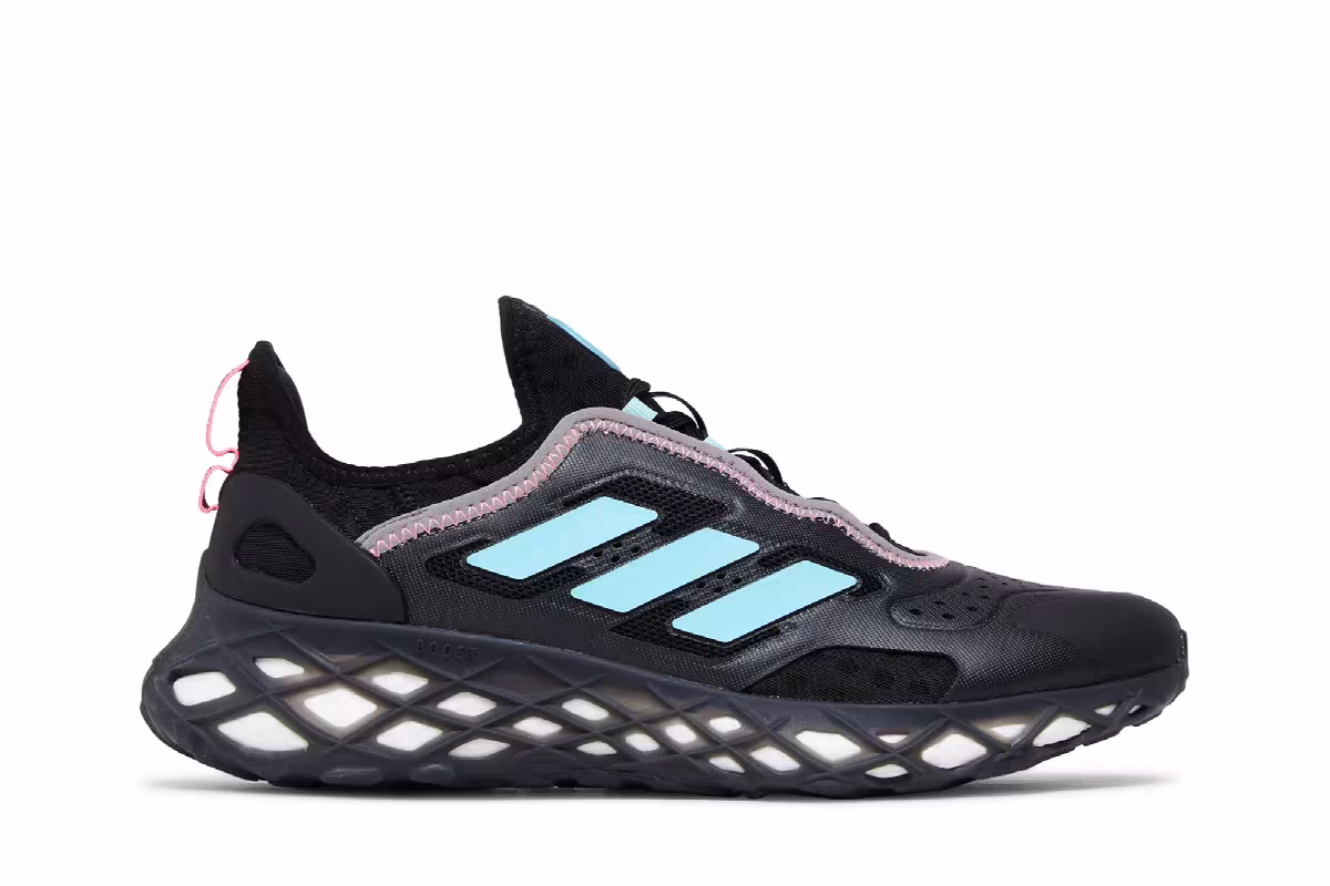 adidas Web Boost Carbon Bliss Blue, view 2