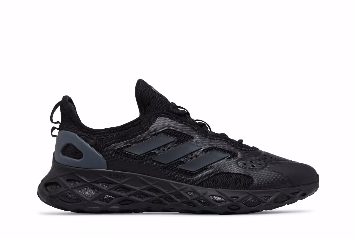 Adidas Web Boost Black Blue Metallic, view 2
