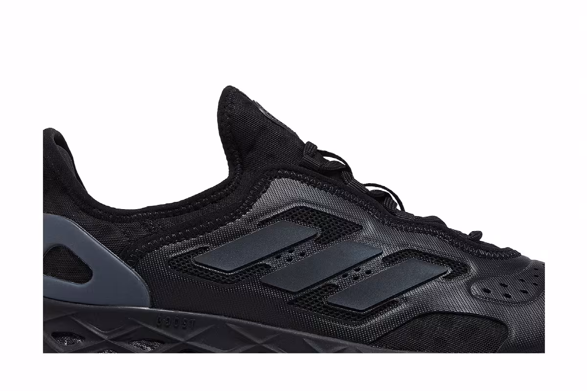 Adidas Web Boost Black Blue Metallic, view 3