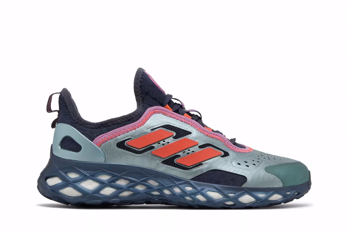 Adidas Web Boost Magic Grey Impact Orange, view 2