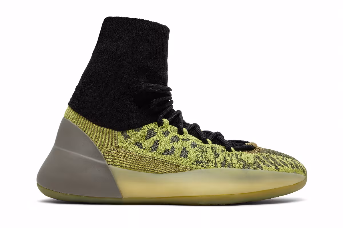 adidas Yeezy Basketball Knit Energy Glow, view 2