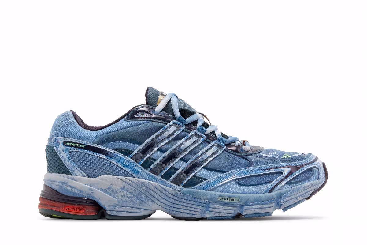 adidas Supernova Cushion 7 Cosmic Way Runners - Neptune, view 2