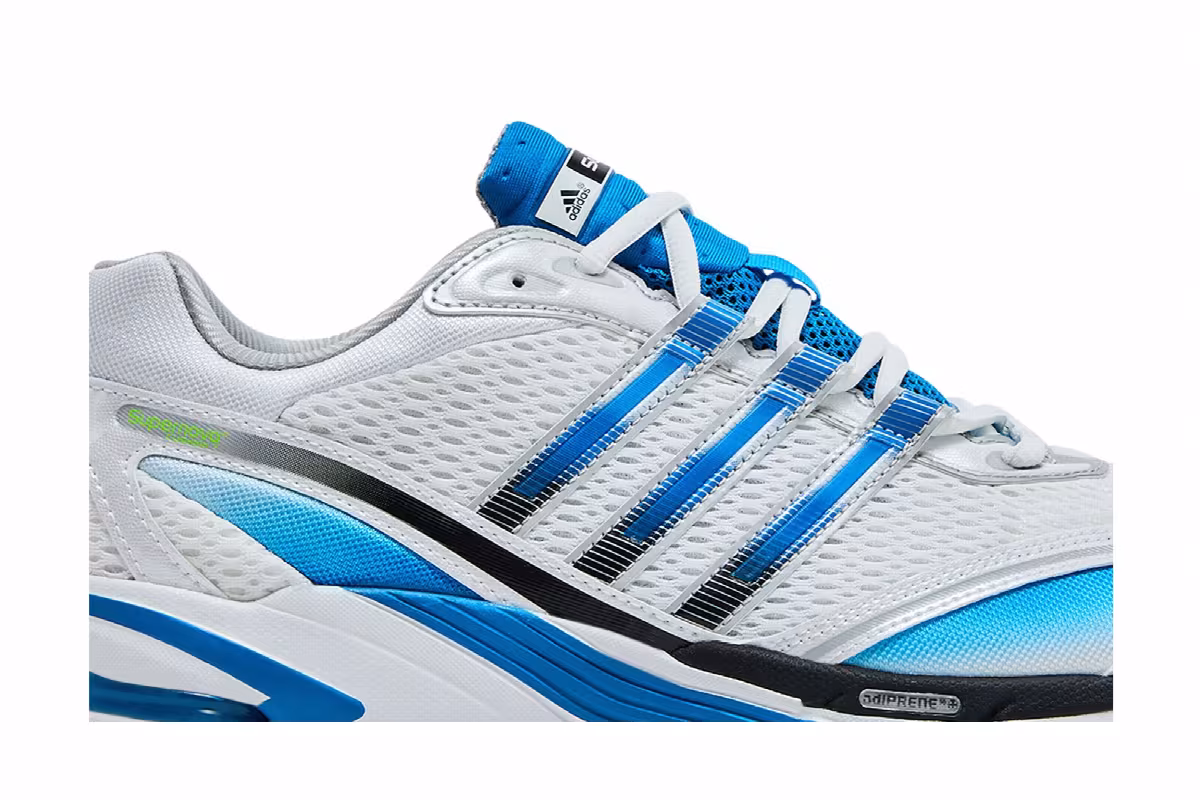 Adidas Supernova Cushion 7 White Blue Rush, view 3