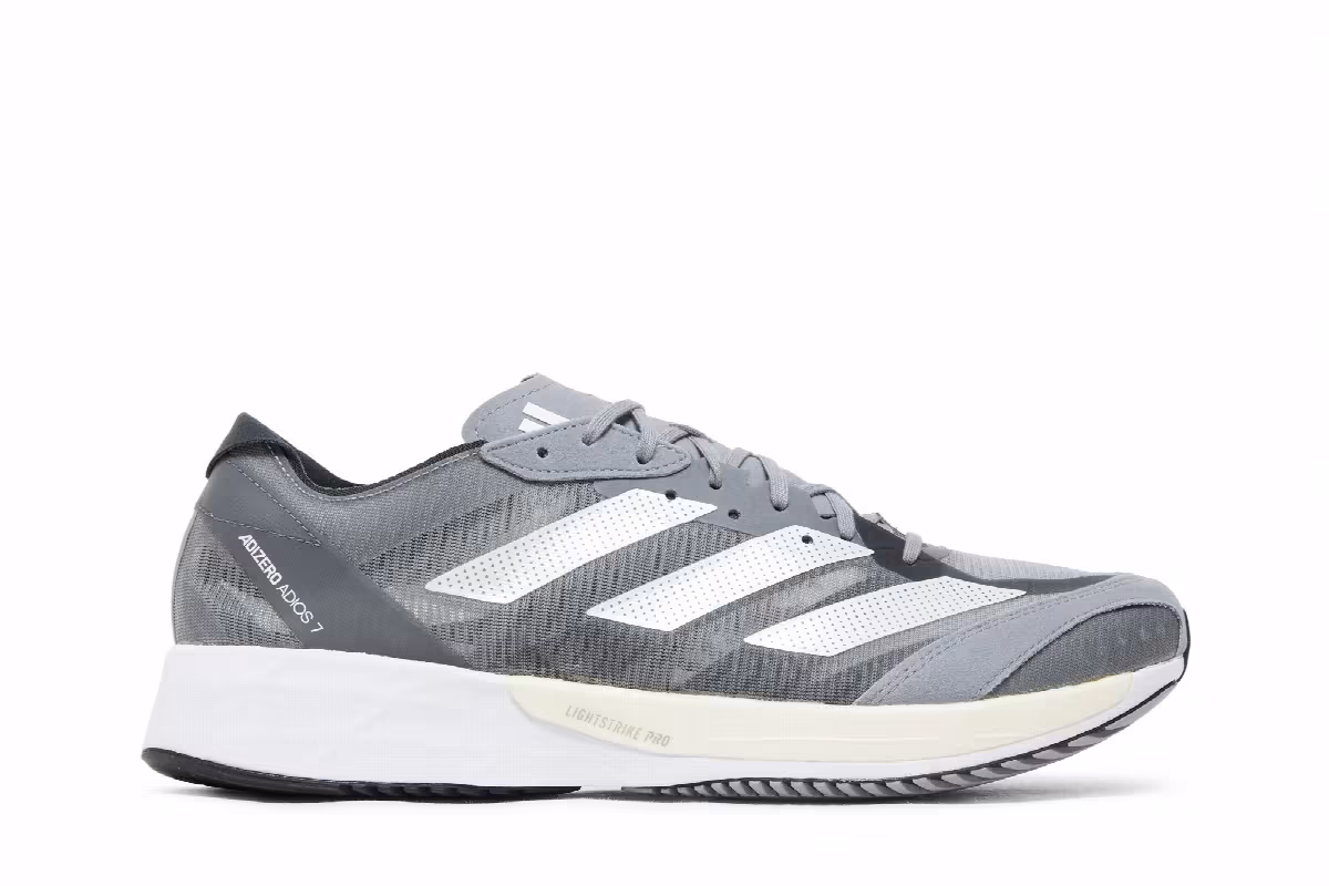 Adidas Adizero Adios 7 Grey Zero Metallic, view 2