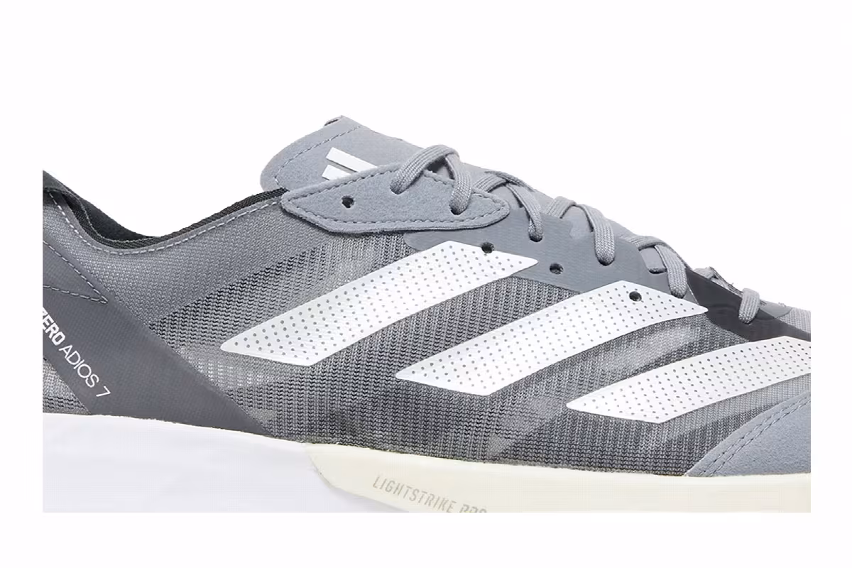 Adidas Adizero Adios 7 Grey Zero Metallic, view 3