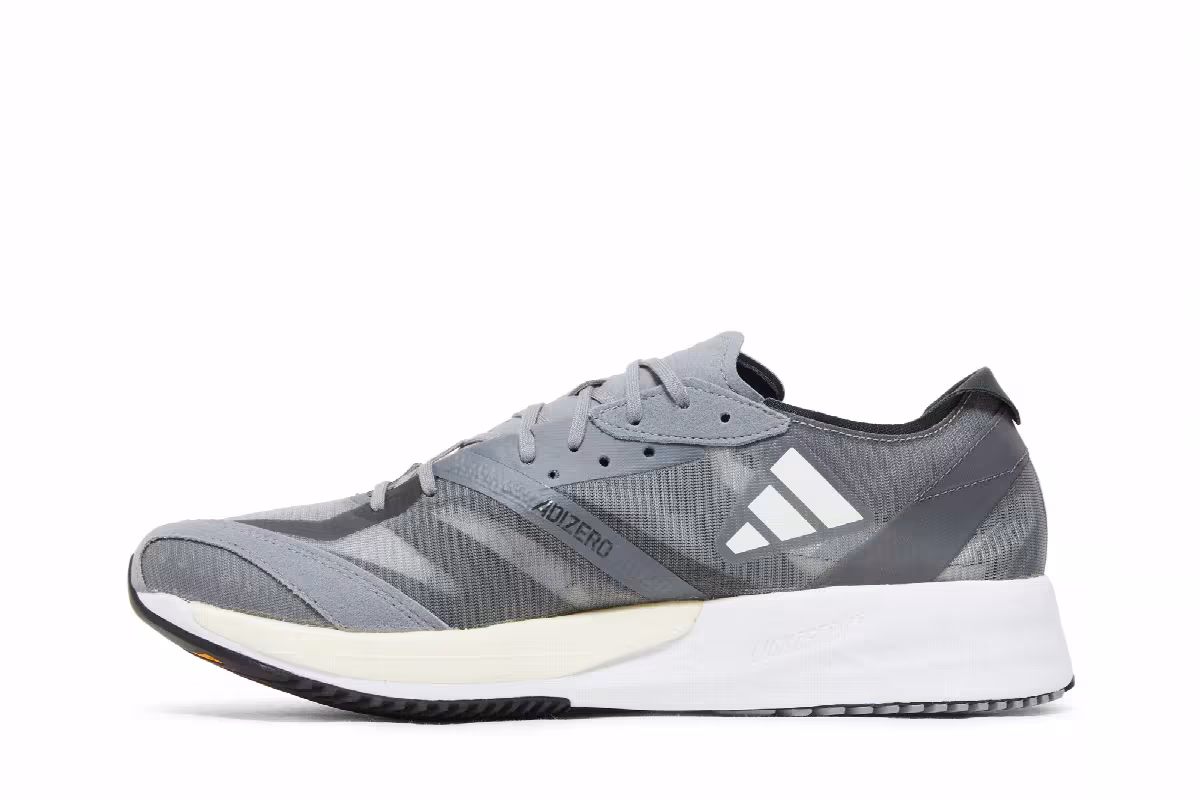Adidas Adizero Adios 7 Grey Zero Metallic, view 4