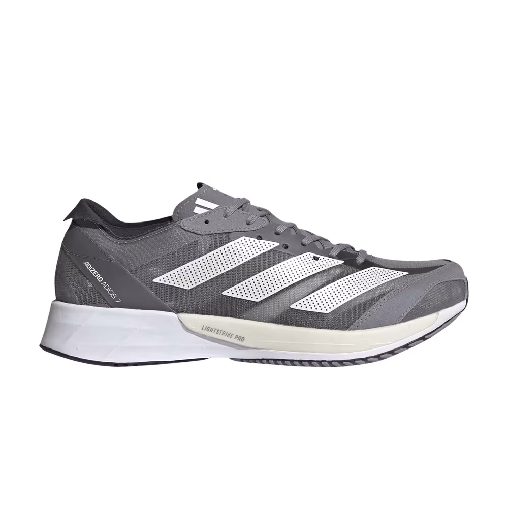 Adidas Women's Adizero Adios 7 Grey Zero Metallic
