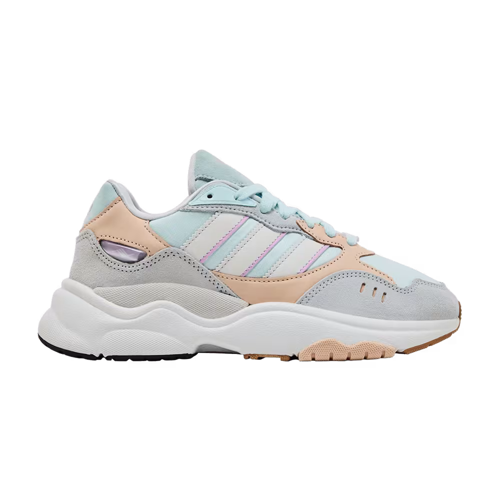 adidas Women's Retropy F90 Almost Blue Bliss Orange