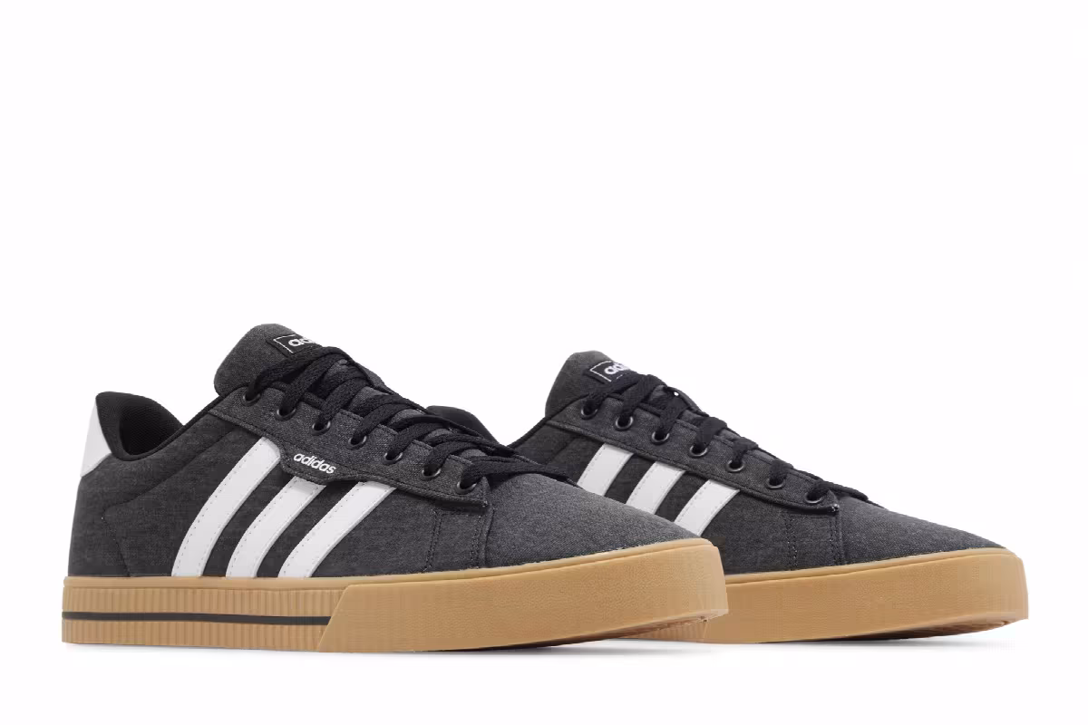 Adidas Daily 3.0 Black White Gum, view 9
