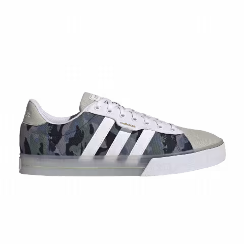 Adidas Daily 3.0 'White Halo Green Camo'