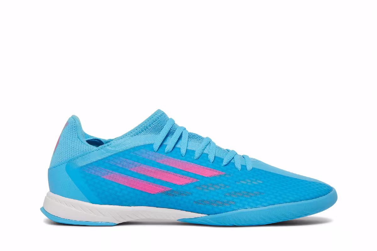 Adidas X Speedflow.3 IN Sky Rush Team Shock Pink, view 2
