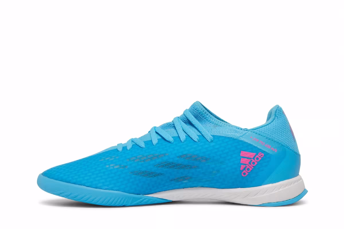 Adidas X Speedflow.3 IN Sky Rush Team Shock Pink, view 4