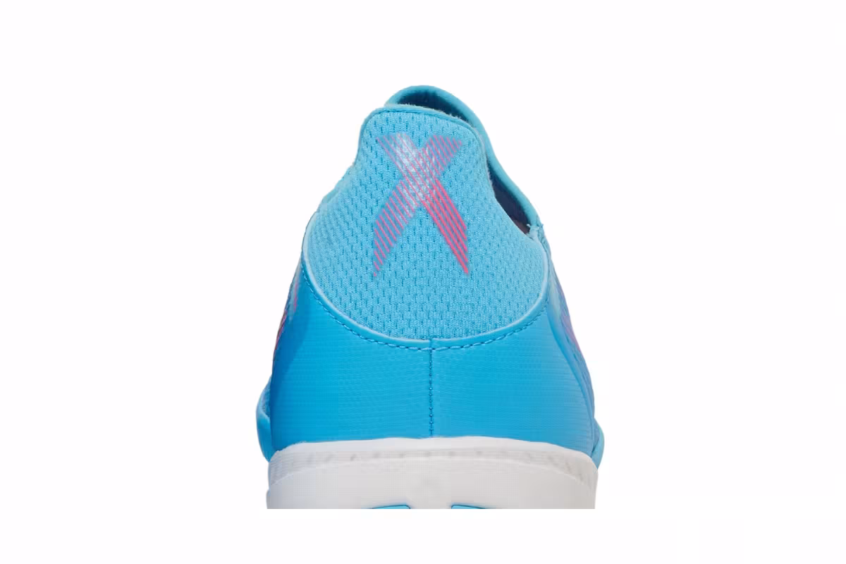 Adidas X Speedflow.3 IN Sky Rush Team Shock Pink, view 8