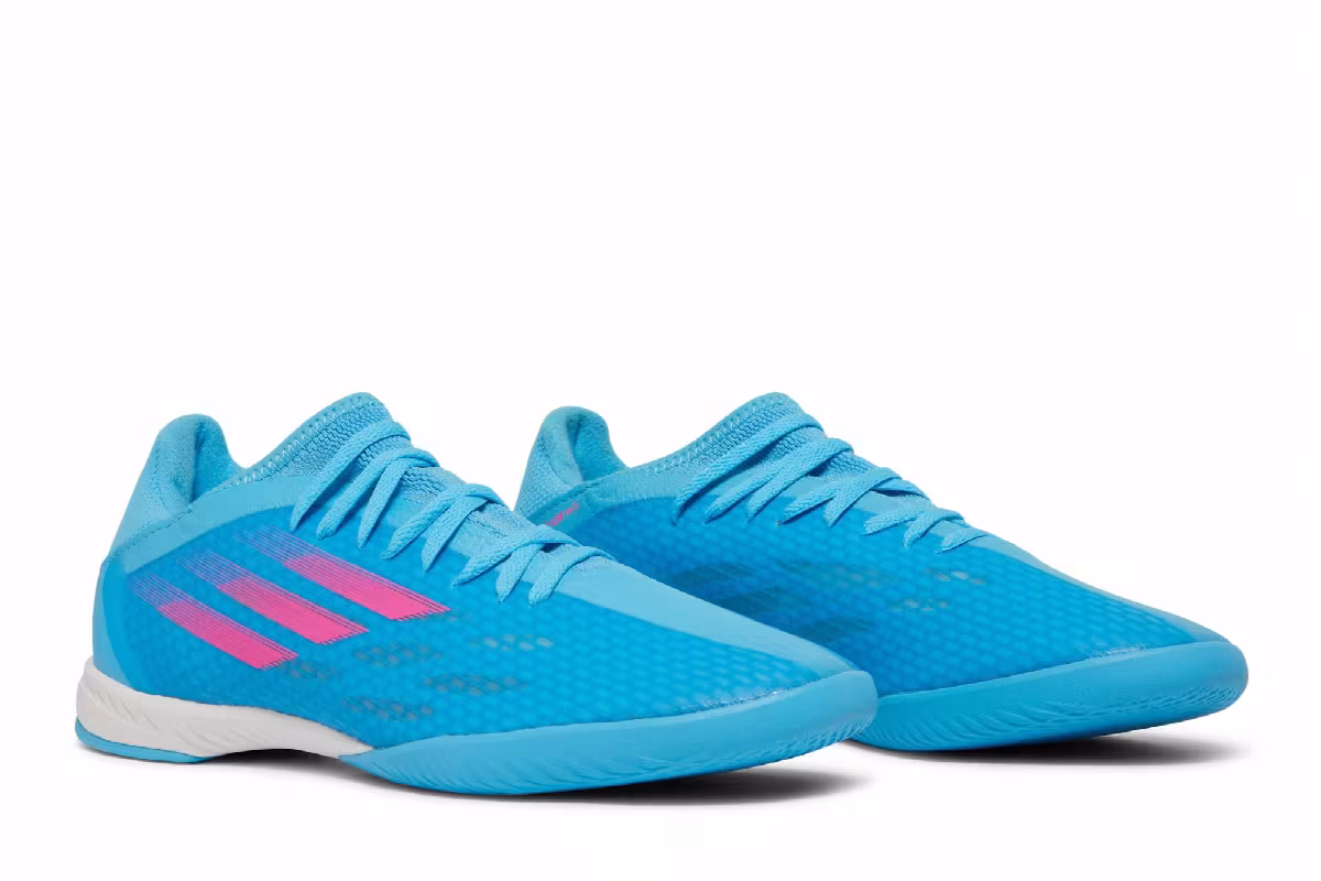 Adidas X Speedflow.3 IN Sky Rush Team Shock Pink, view 9