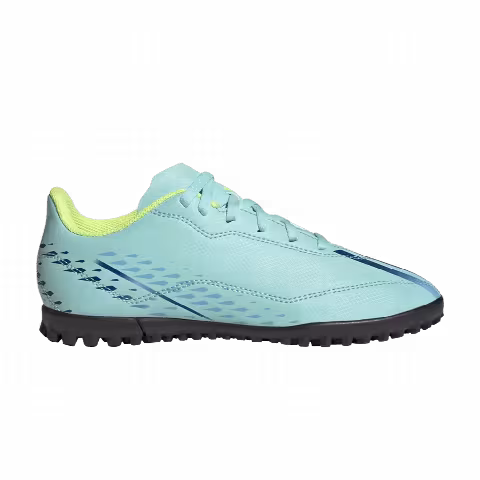 Adidas X Speedportal.4 TF J 'Al Rihla Pack - Clear Aqua'