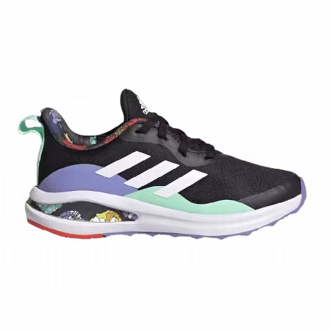 Adidas FortaRun J 'Floral - Black Pulse Mint'