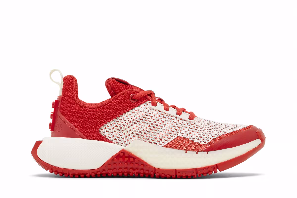 LEGO x adidas Sport Pro J Red Off White, view 2
