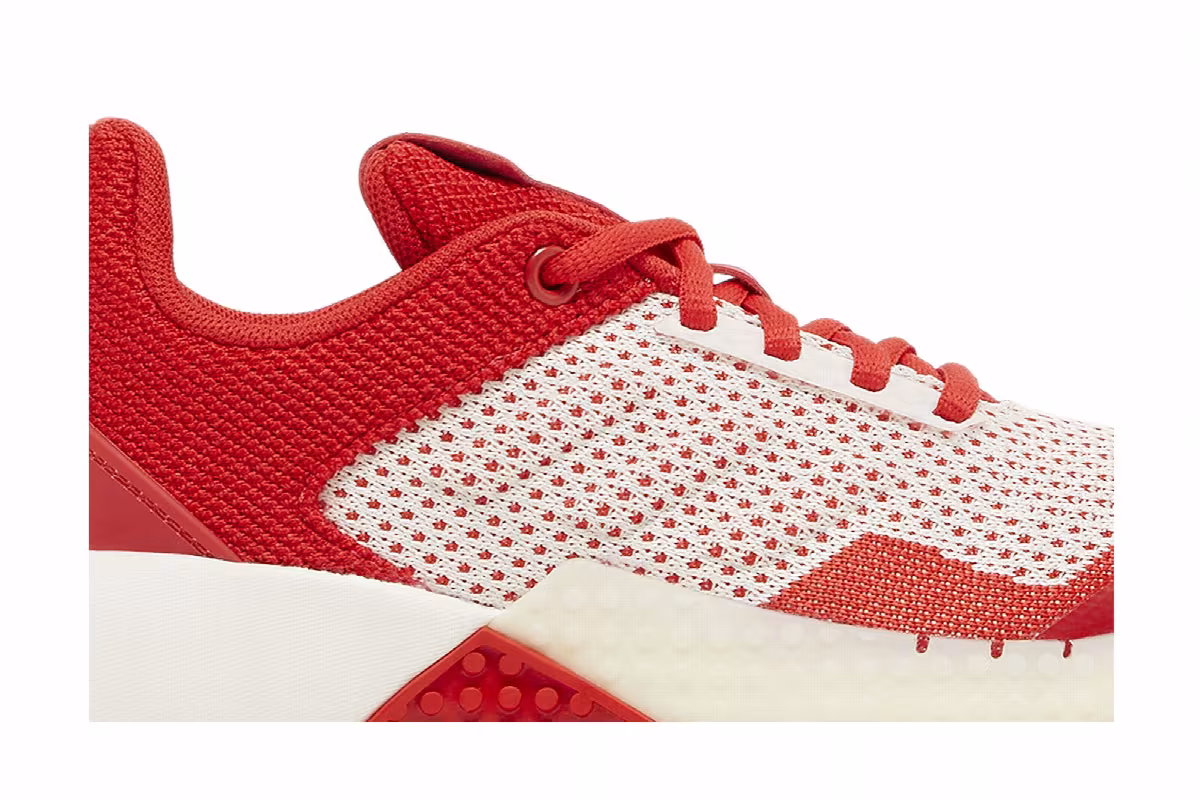LEGO x adidas Sport Pro J Red Off White, view 3