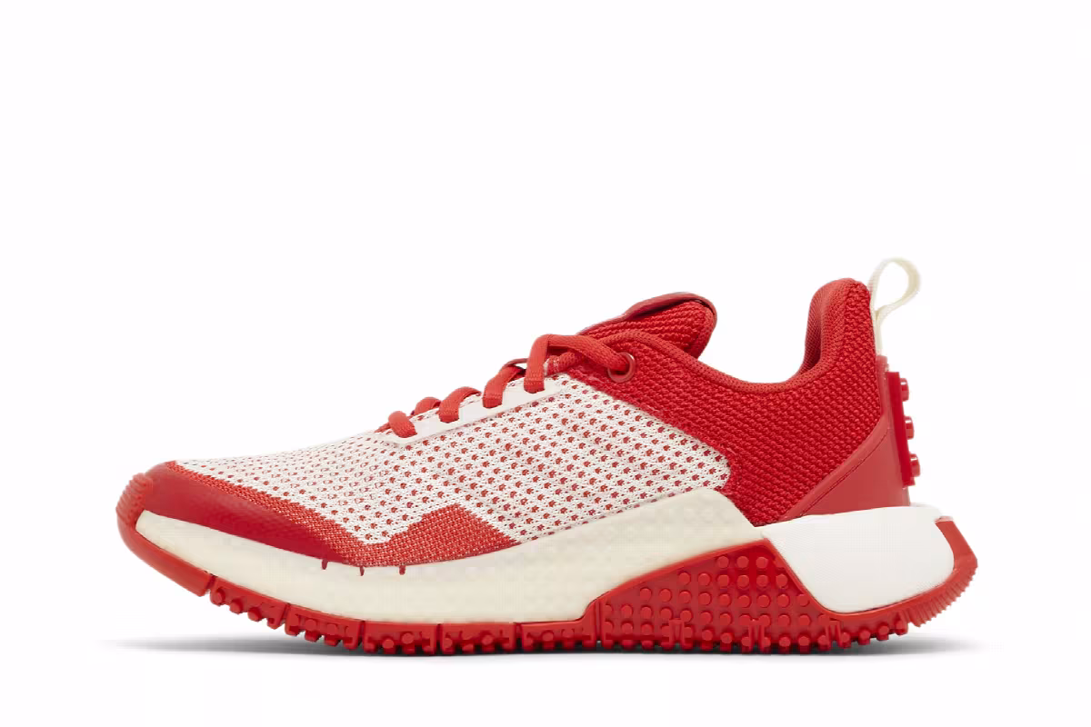 LEGO x adidas Sport Pro J Red Off White, view 4