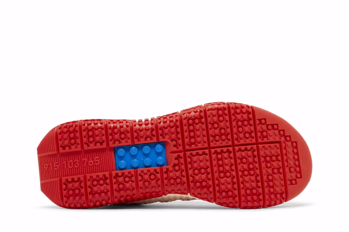 LEGO x adidas Sport Pro J Red Off White, view 5