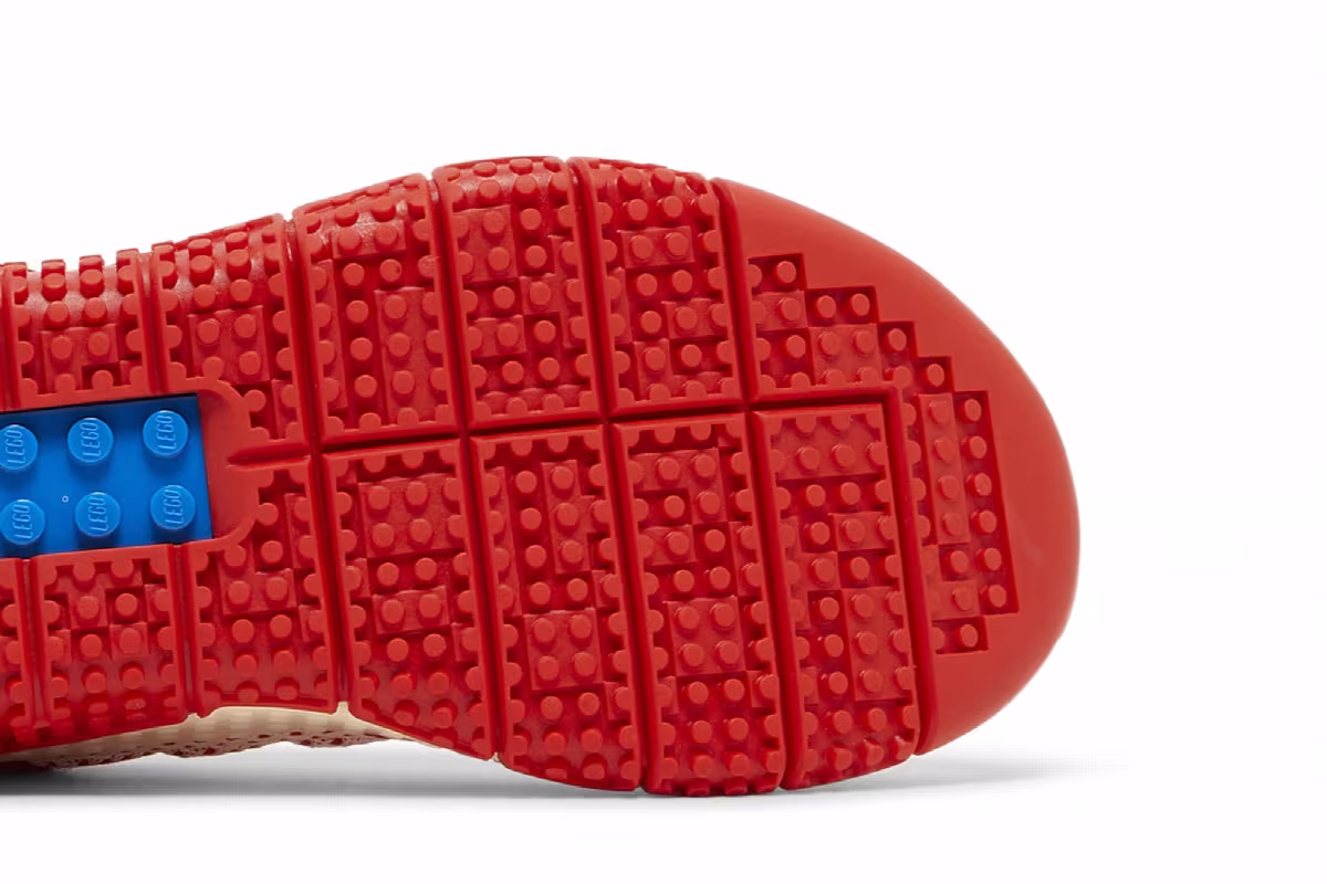 LEGO x adidas Sport Pro J Red Off White, view 6