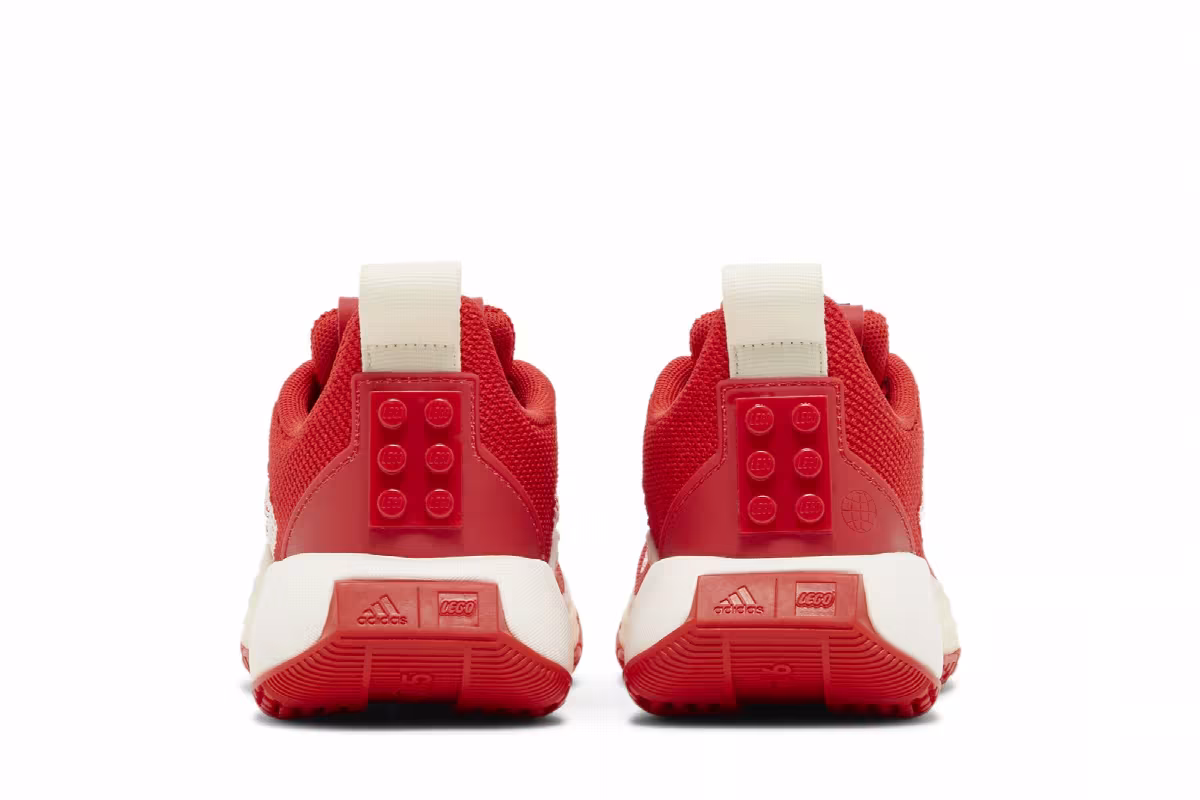 LEGO x adidas Sport Pro J Red Off White, view 7