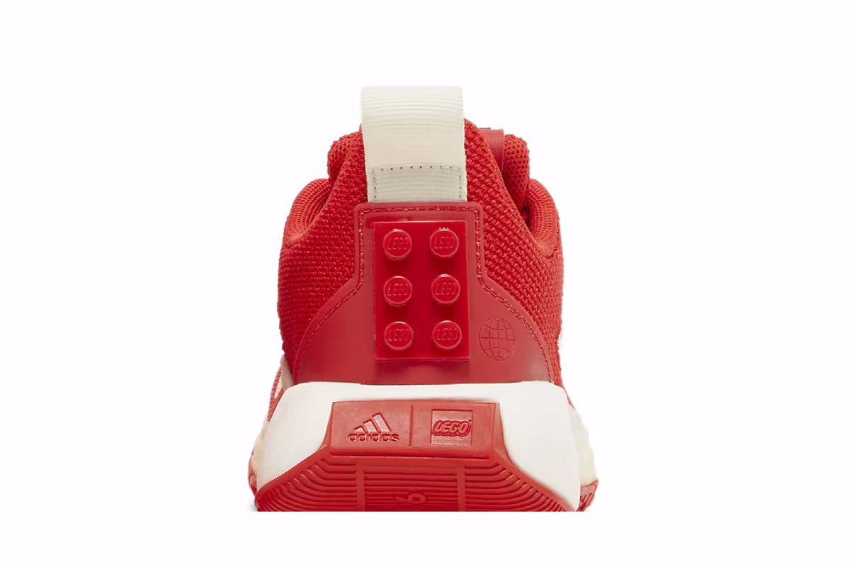 LEGO x adidas Sport Pro J Red Off White, view 8