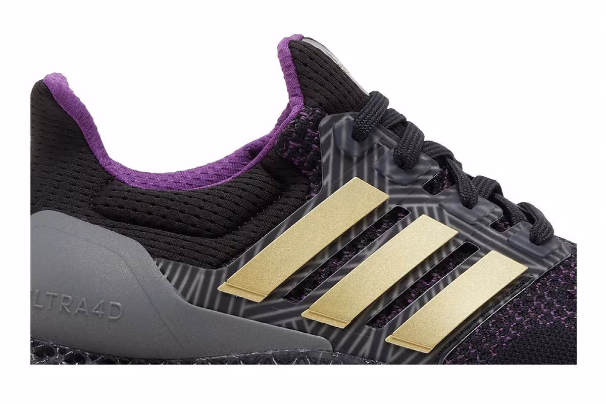 Marvel x adidas Ultra 4D Black Panther, view 3