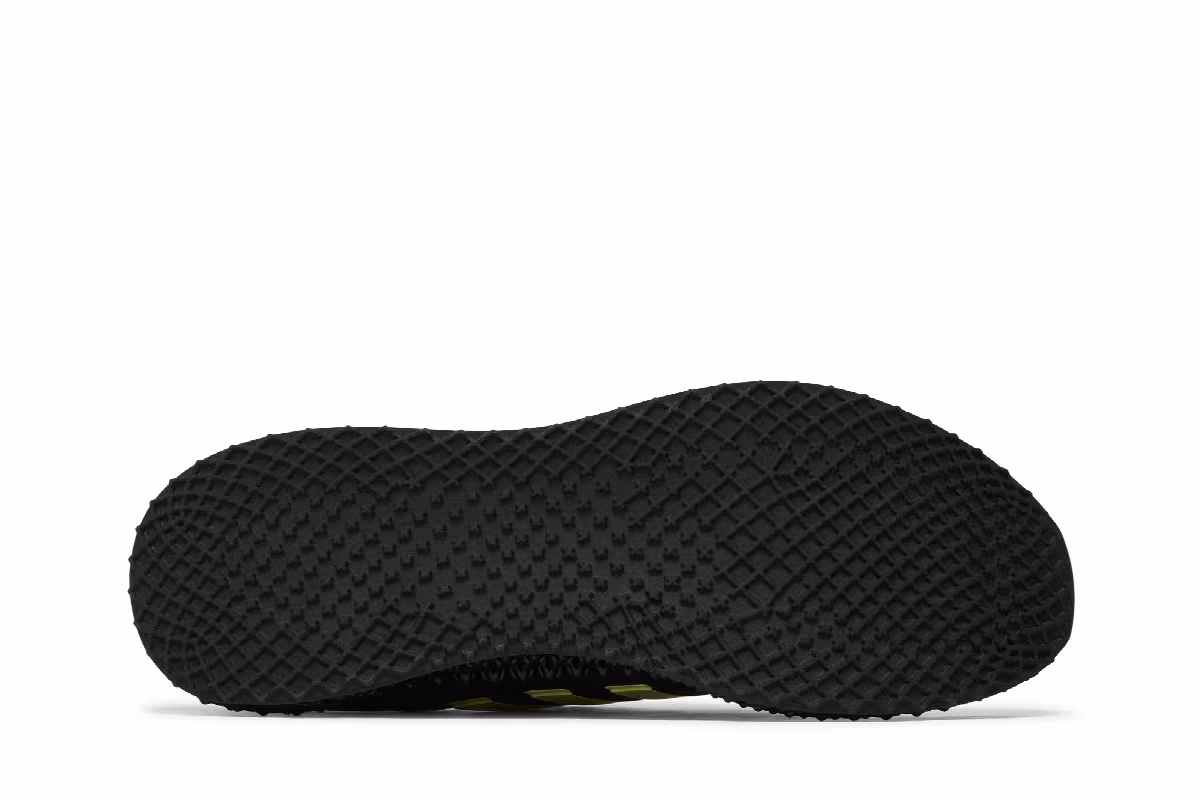 adidas Ultra 4D Black Almost Lime, view 5