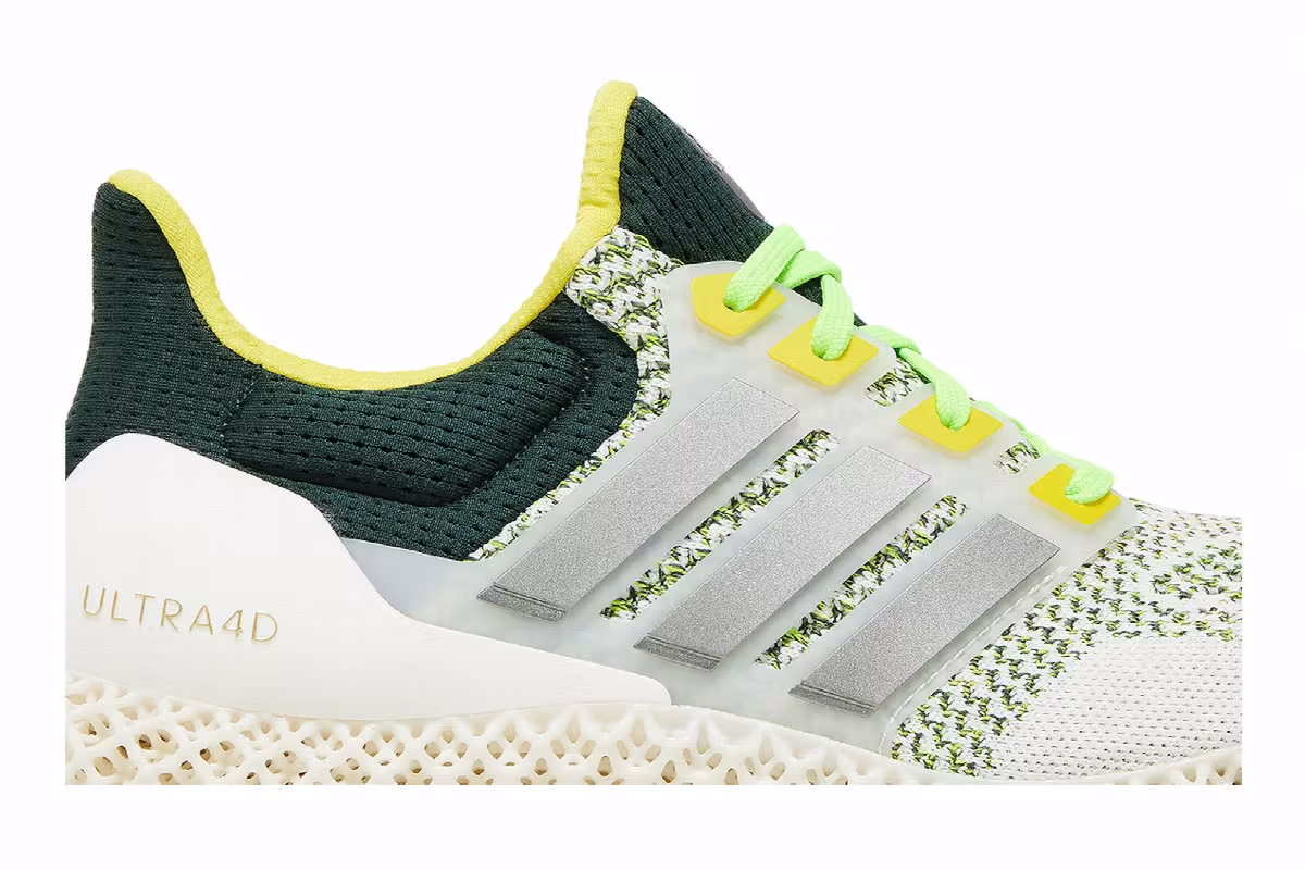 adidas Ultra 4D White Night Metallic, view 3