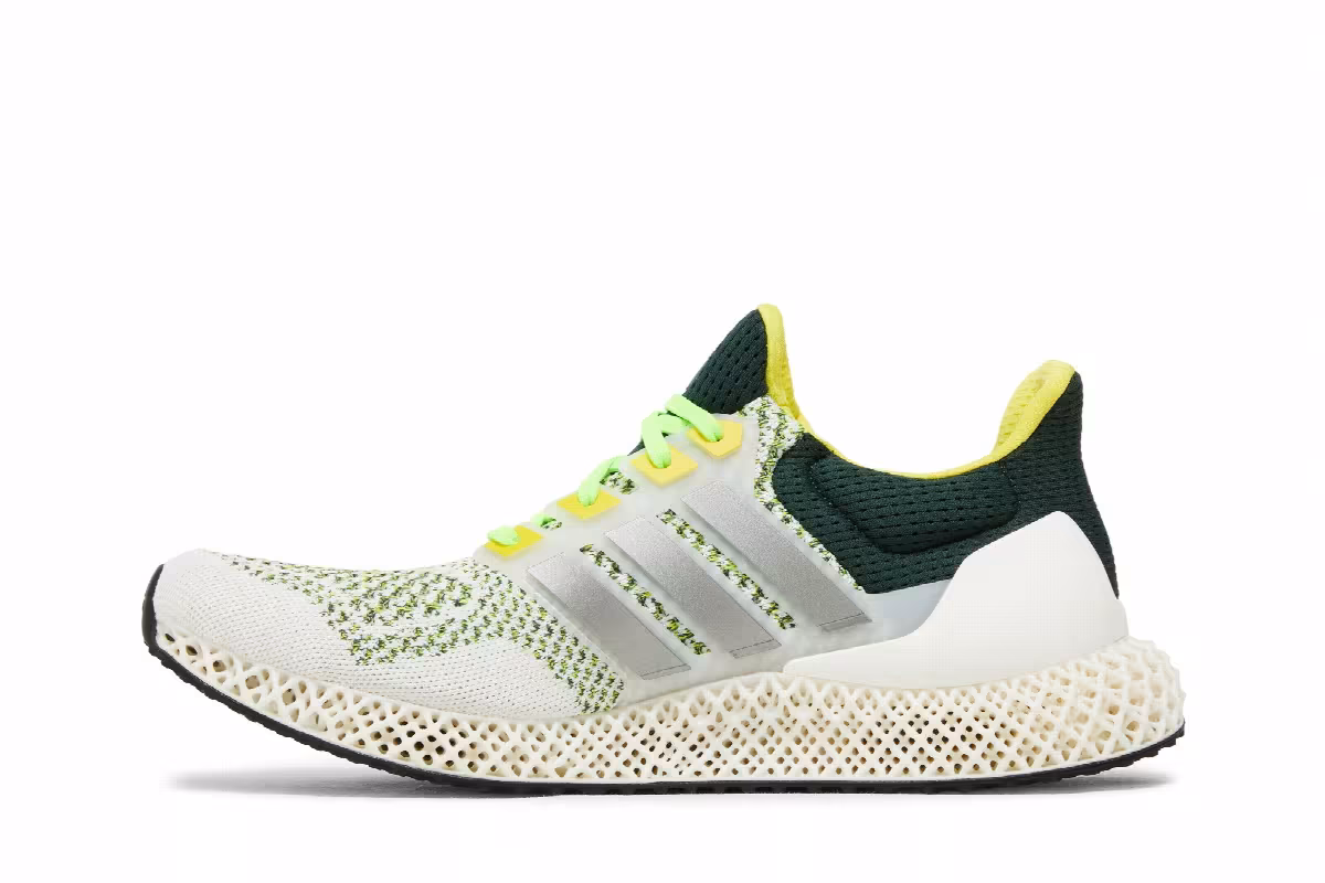adidas Ultra 4D White Night Metallic, view 4