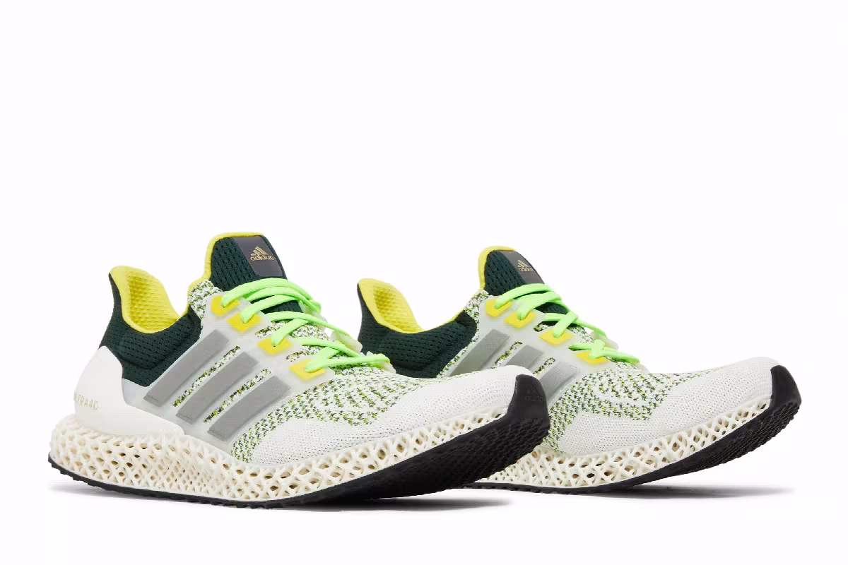 adidas Ultra 4D White Night Metallic, view 9