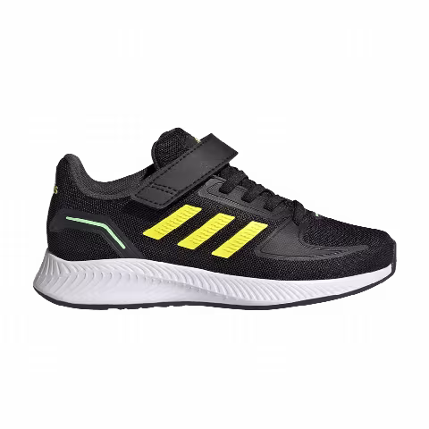 Adidas Runfalcon 2.0 Little Kid 'Black Beam Yellow'