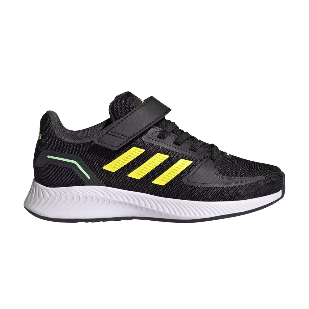 Adidas Runfalcon 2.0 Little Kid Black Beam Yellow