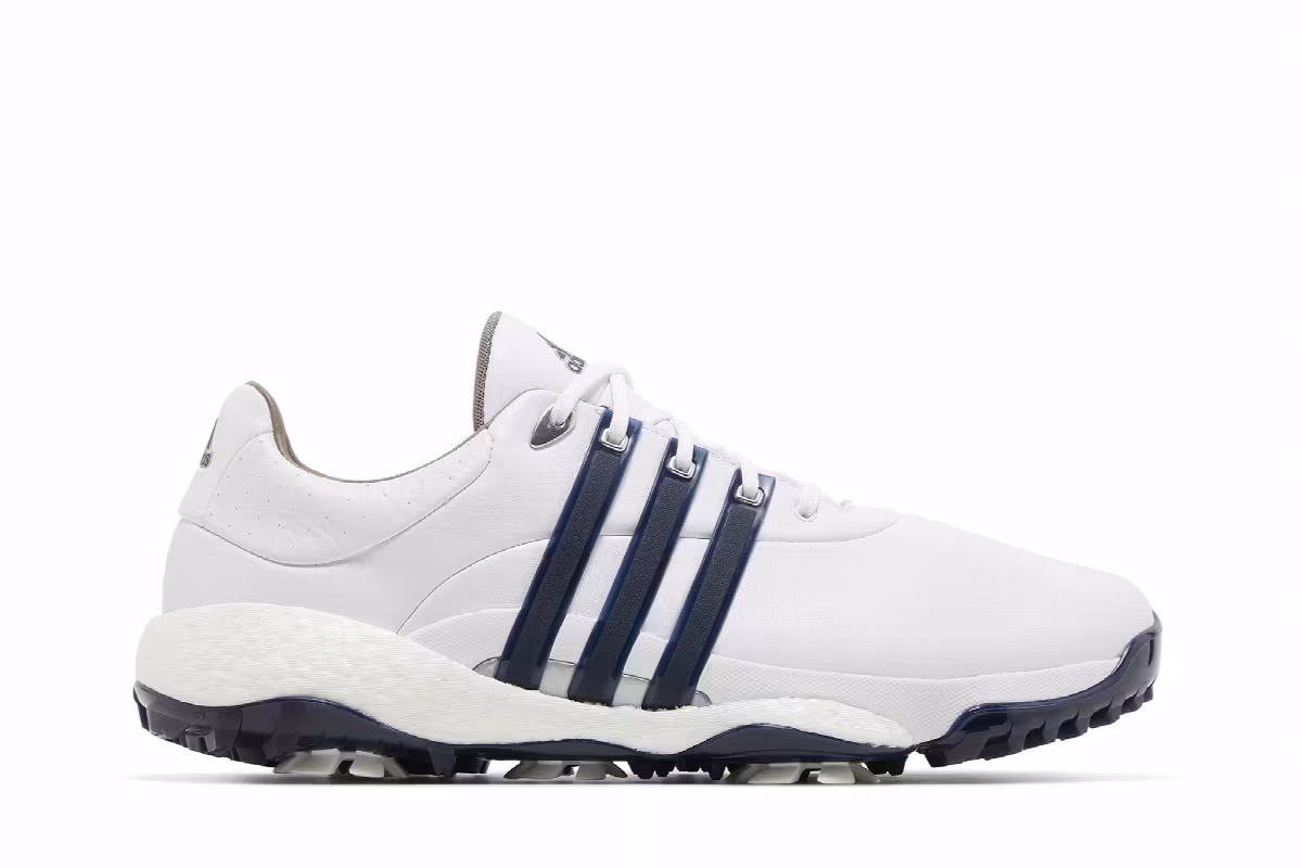 adidas Tour 360 22 Golf White Collegiate Navy, view 2