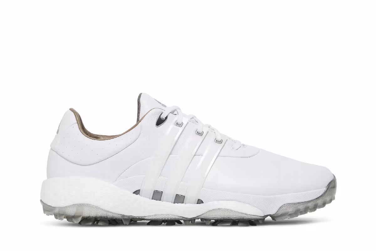 adidas Tour 360 22 Golf White Silver Metallic, view 2