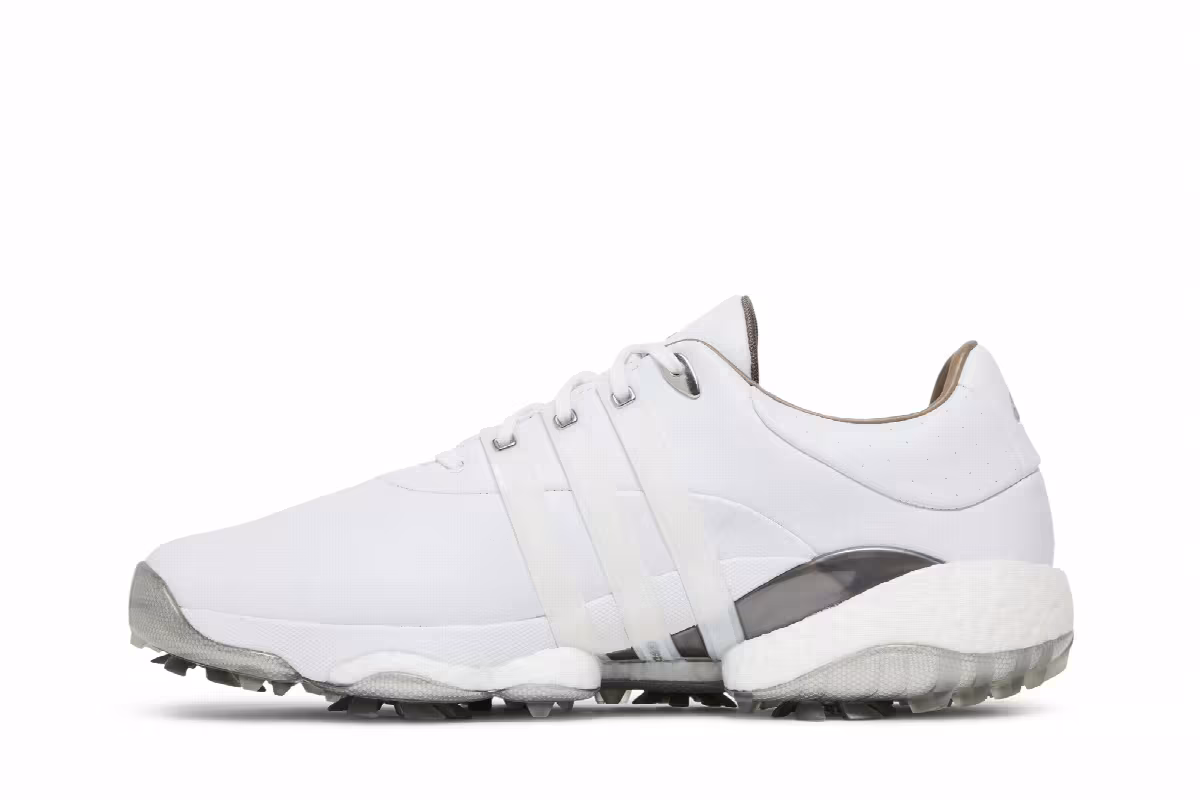 adidas Tour 360 22 Golf White Silver Metallic, view 4
