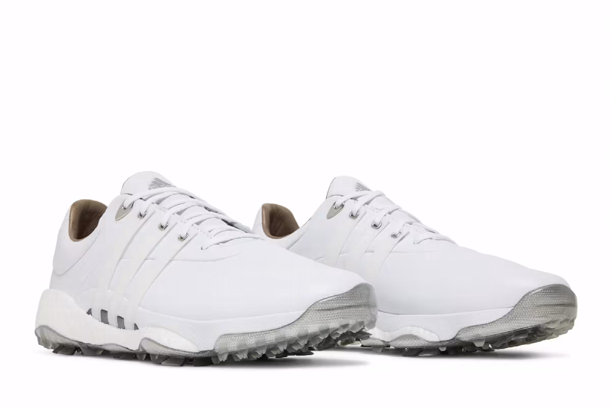 adidas Tour 360 22 Golf White Silver Metallic, view 9