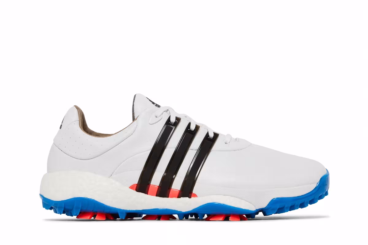 Adidas Tour 360 22 Golf White Blue Rush, view 2