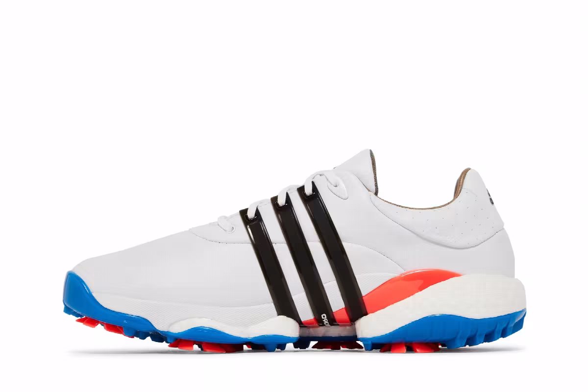 Adidas Tour 360 22 Golf White Blue Rush, view 4