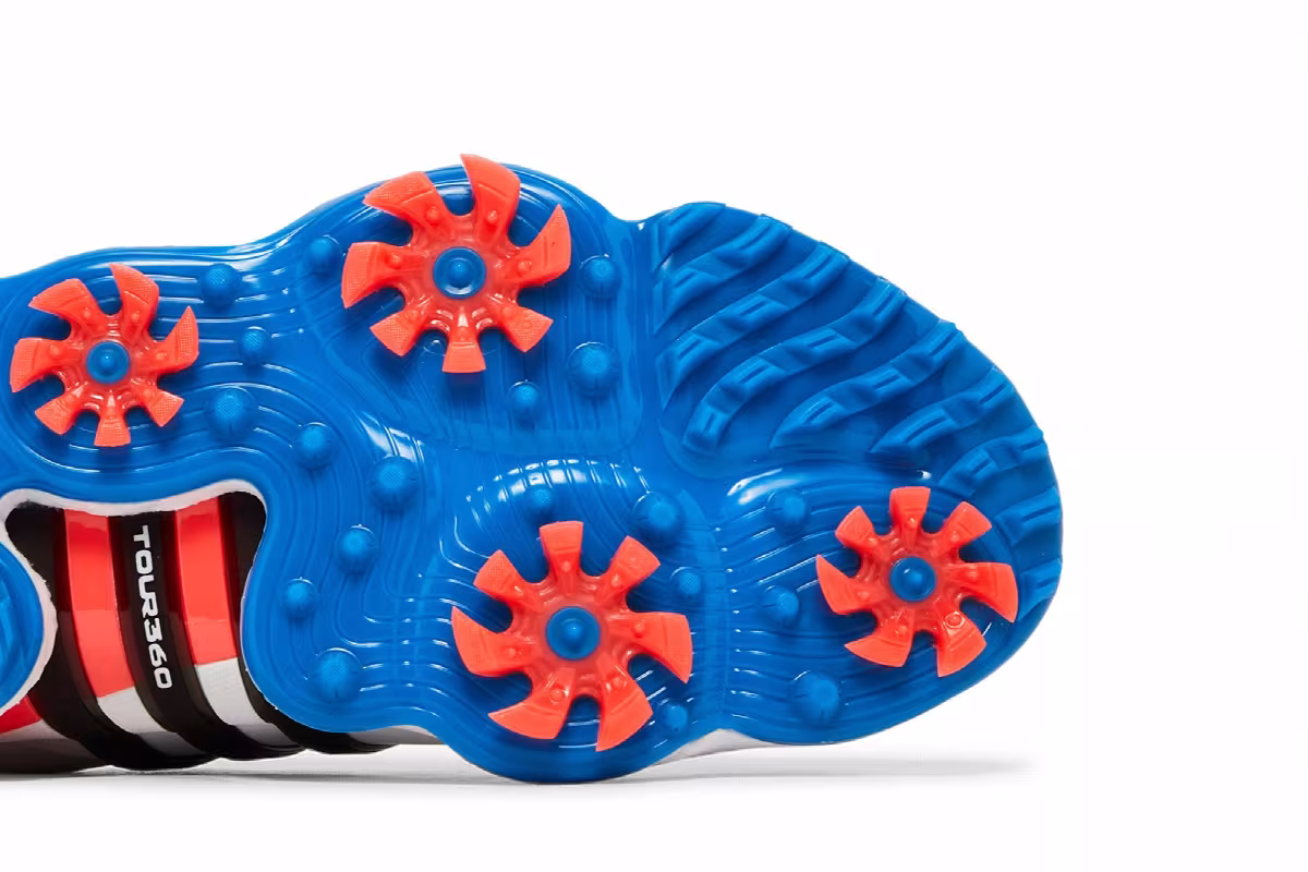 Adidas Tour 360 22 Golf White Blue Rush, view 6