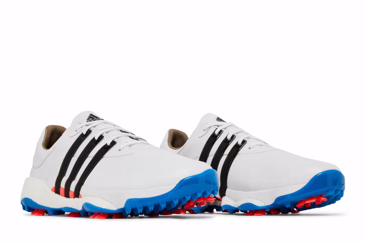 Adidas Tour 360 22 Golf White Blue Rush, view 9